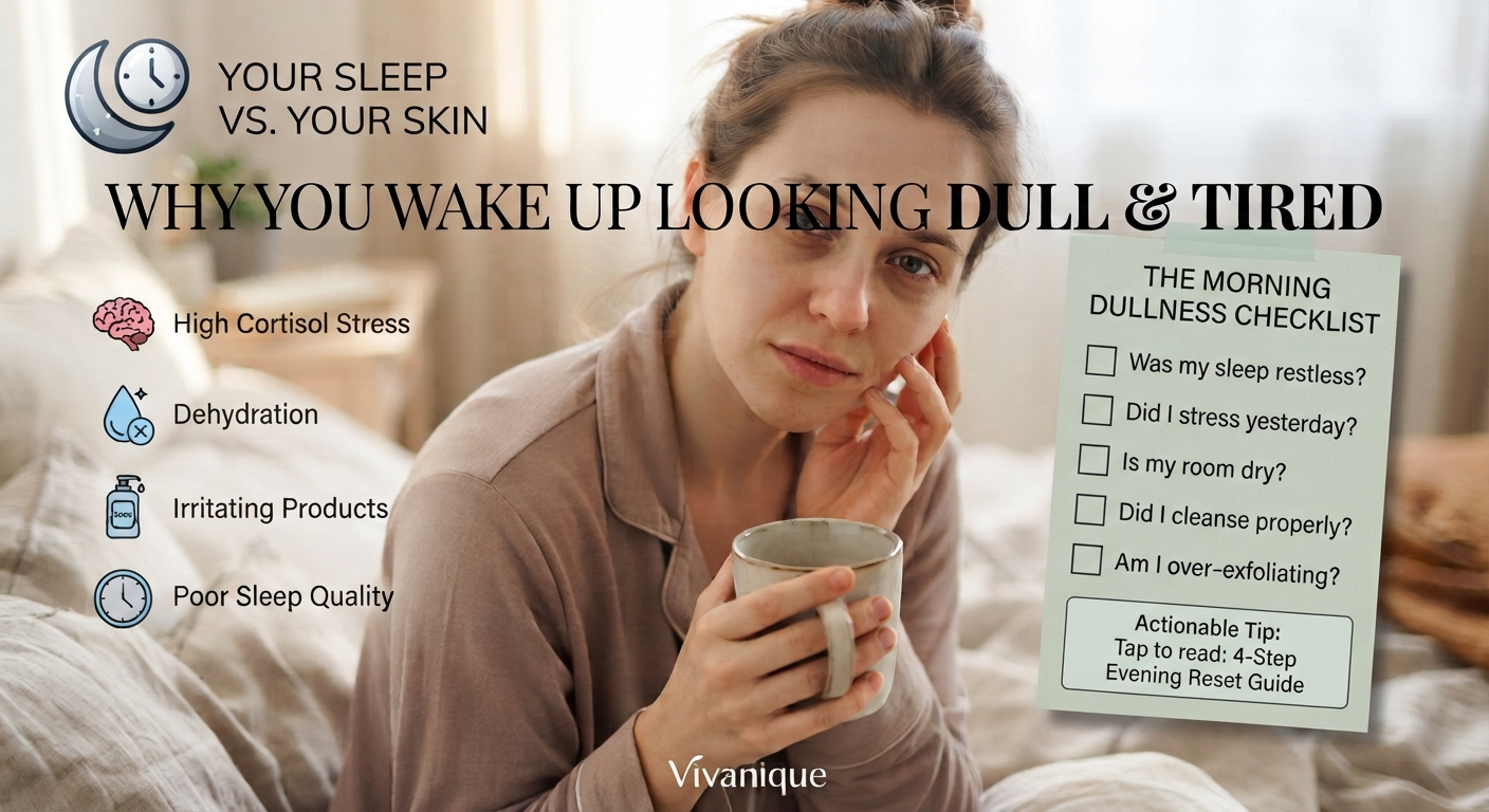 Why You Wake Up Looking Dull and Tired (Even After 8 Hours of Sleep)